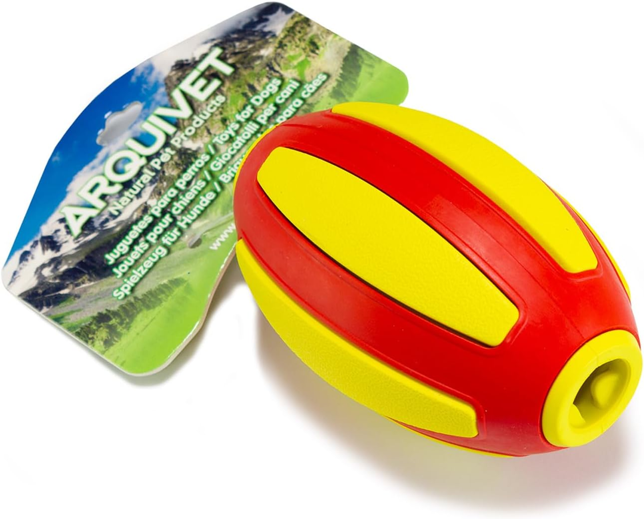 Arquivet Rugby Dog Ball - Rugby Ball for Dogs