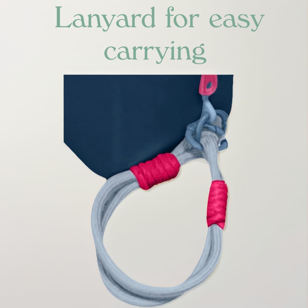 Makeup Bag,Cosmetic Case, Waterproof Stuff Bag, Beach Pouch for Swimming, Travel Makeup Bag, Silicone Toiletry Bag, Makeup Organazier Versatile Zipper Bag (Navy)