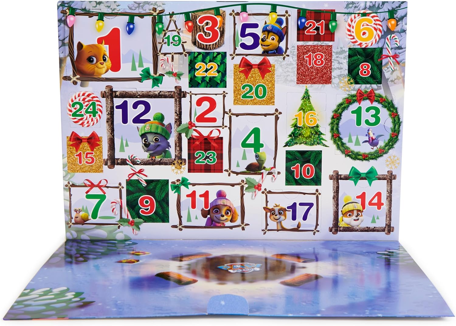 PAW Patrol Advent Calendar with 24 Surprise Toys - Figures, Accessories and Kids Toys for Ages 3 and Up! image number 4
