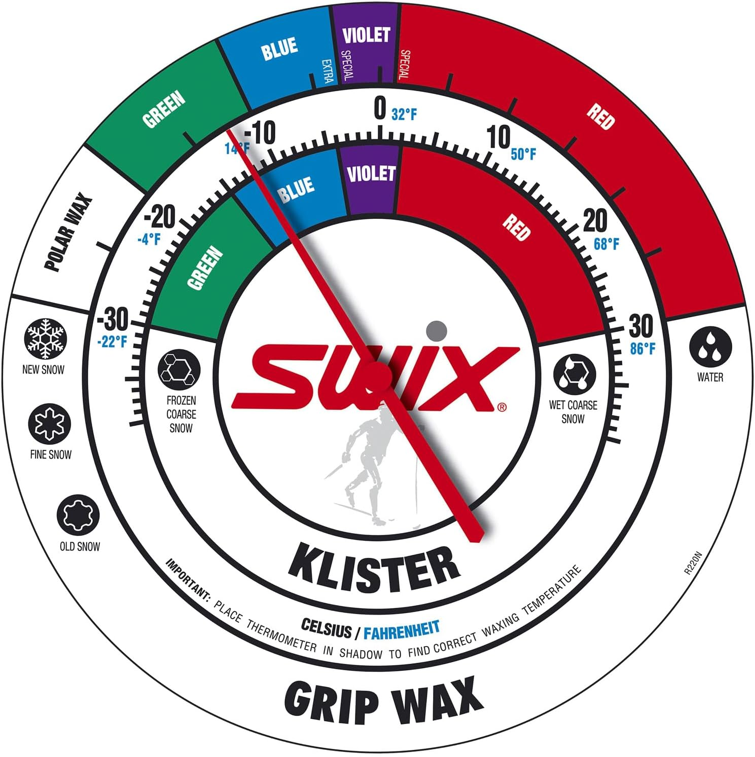 Swix Wall round Nordic Thermometer