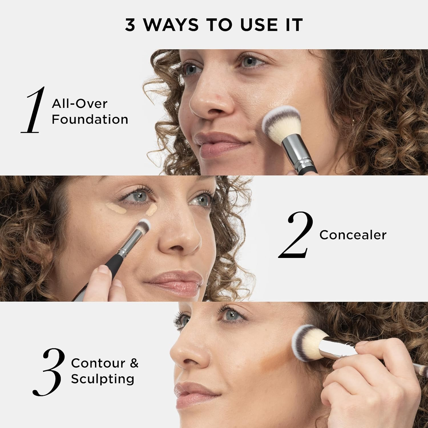 It Cosmetics Dual Ended Concealer/Foundation Brush image number 5