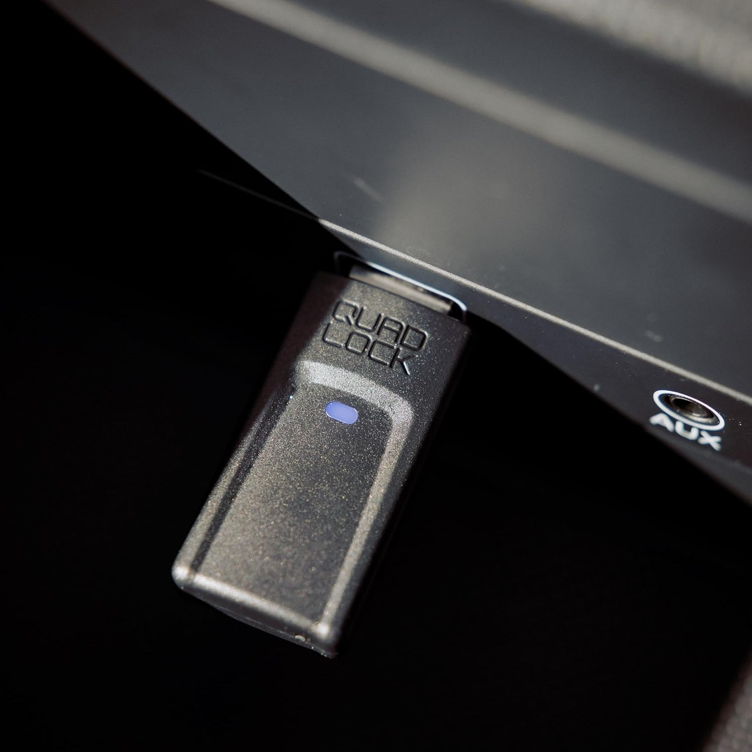 Quad Lock Wireless Car Adapter for Apple Carplay & Android Auto - Plug & Play USB for Cars with Wired Carplay/Android Auto image number 3