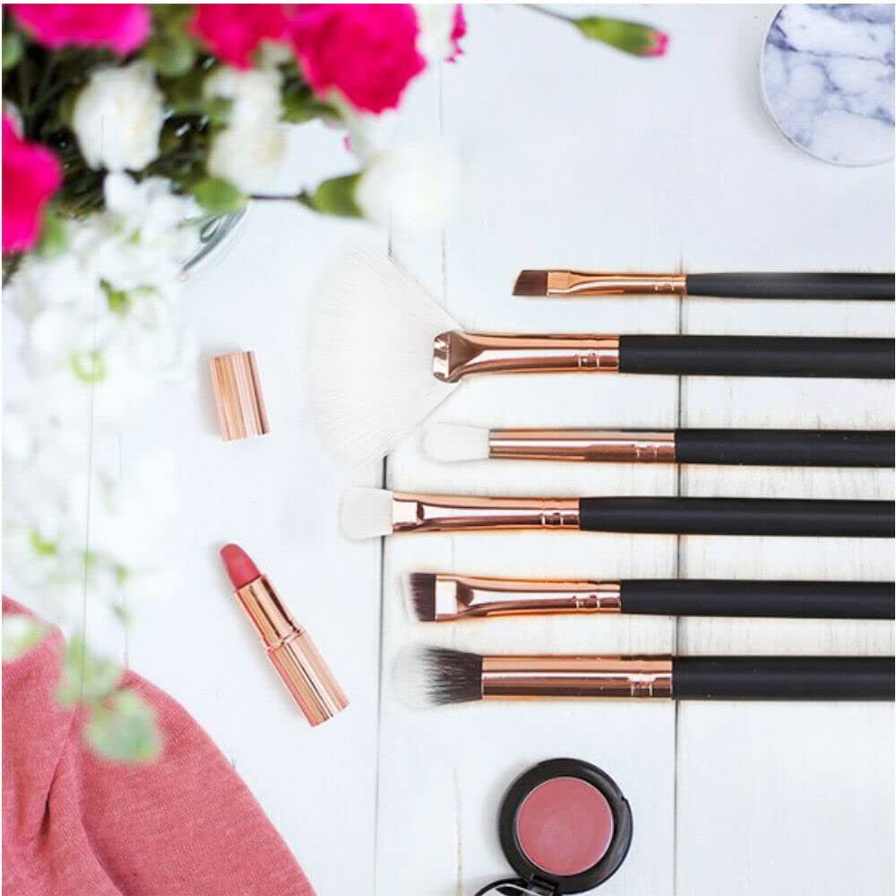 Soft 15Pcs Pro Face Powder Makeup Brushes Set Eyeshader Blending Highlight Tools image number 3