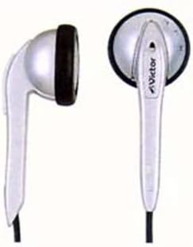 JVC HP-F201L-S Earphone with Volume Cord 3M Silver