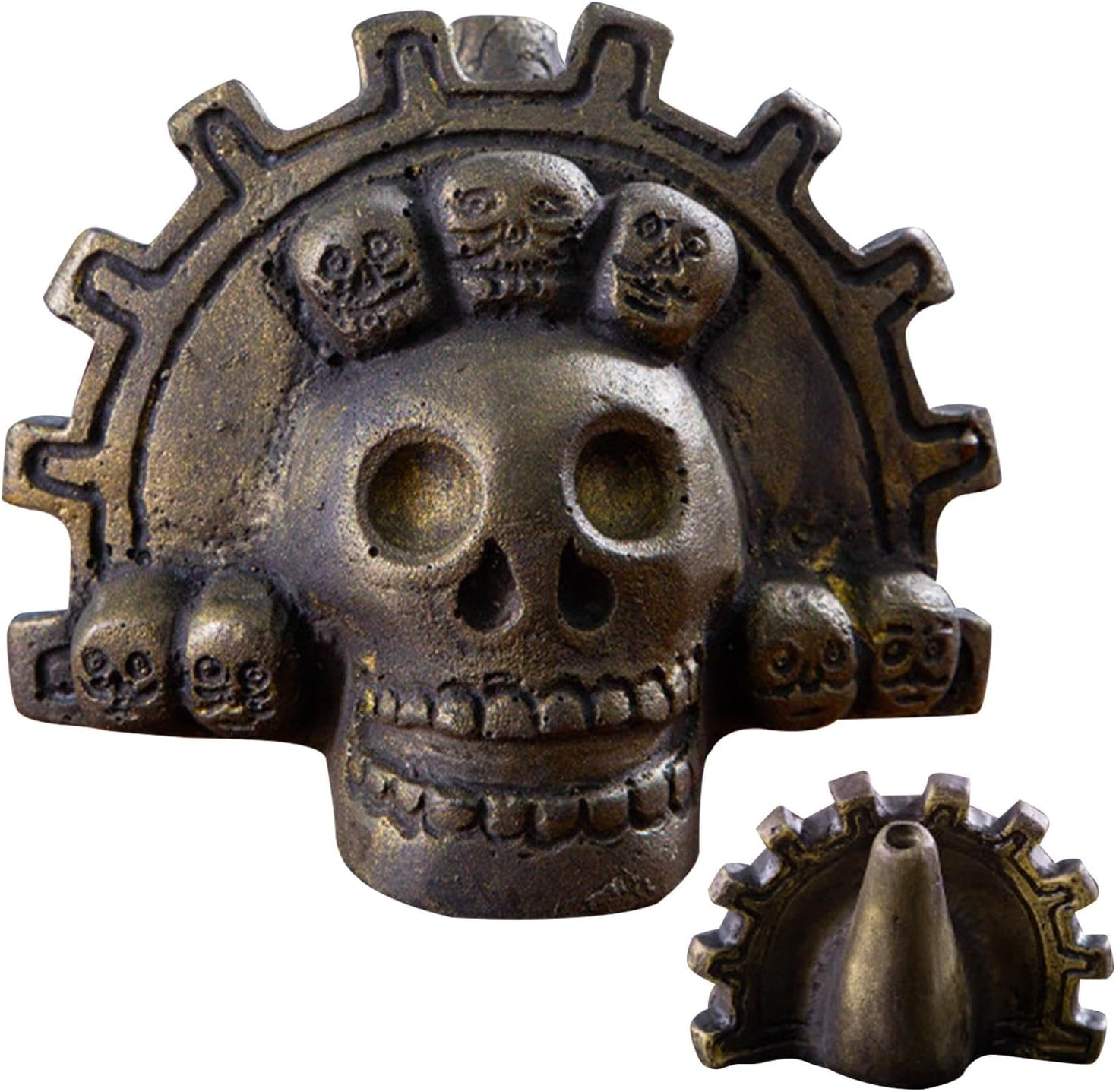 Aztec Death Whistle, Loud Skull Whistle, Authentic Death Whistle, Loudest Whistle Skull, Aztec Whistle Loud Sound, Skull Shaped Whistle, Unique Sound Whistle, Ancient Aztec Whistle image number 5