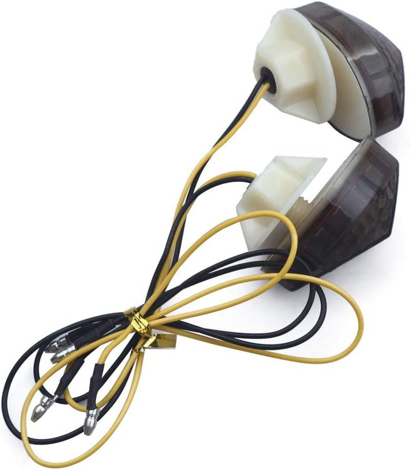 Motorcycle Led Flush Mount Front Turn Signal Light Replacement for Honda CBR 600RR 1000RR 2004-2007 CBR 600 F4 F4I CBR900 CBR919, 2 PCS image number 3