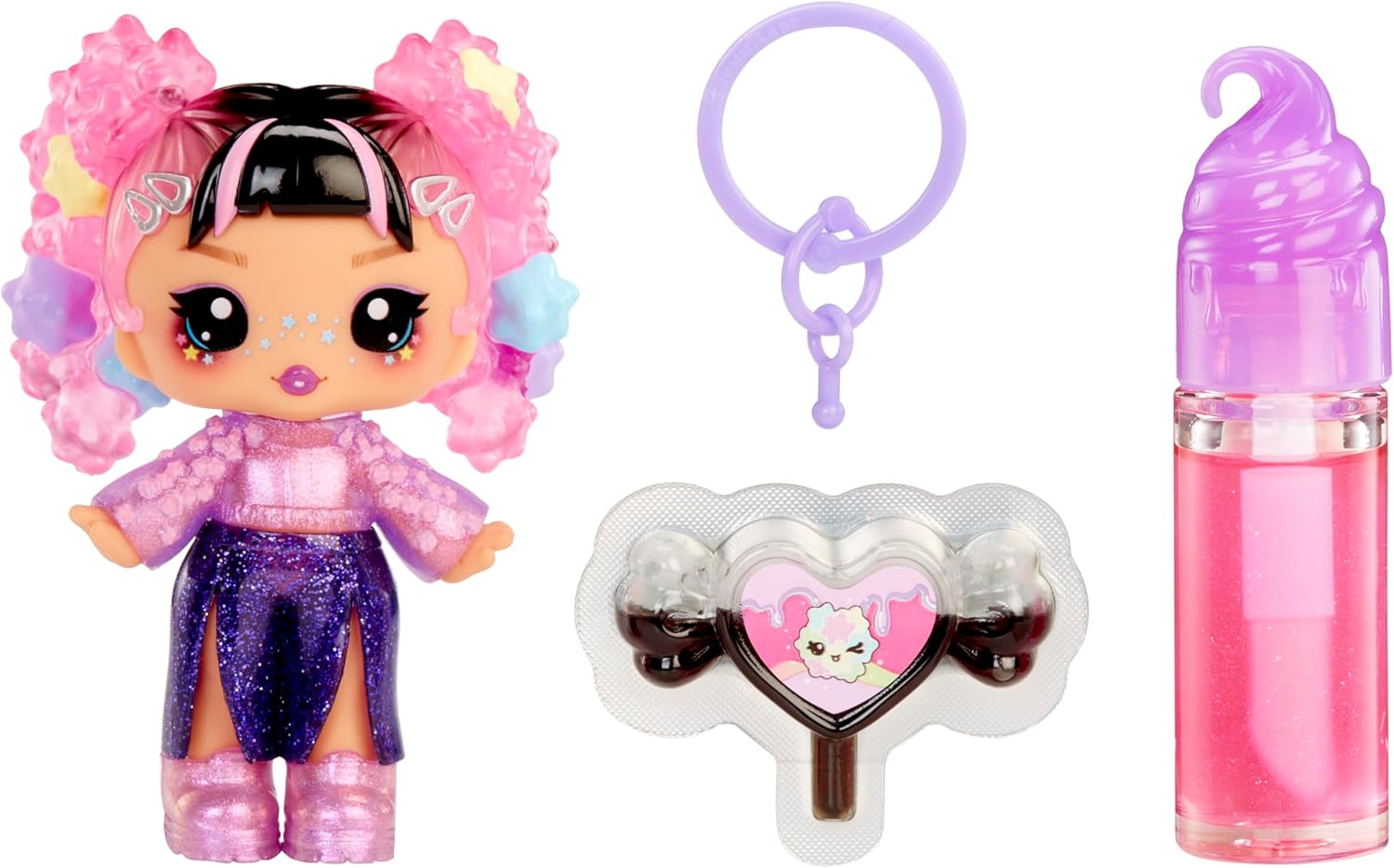 Yummiland Lip Gloss Doll Sour Sweeties - Astrid Stars (Solid) image number 5