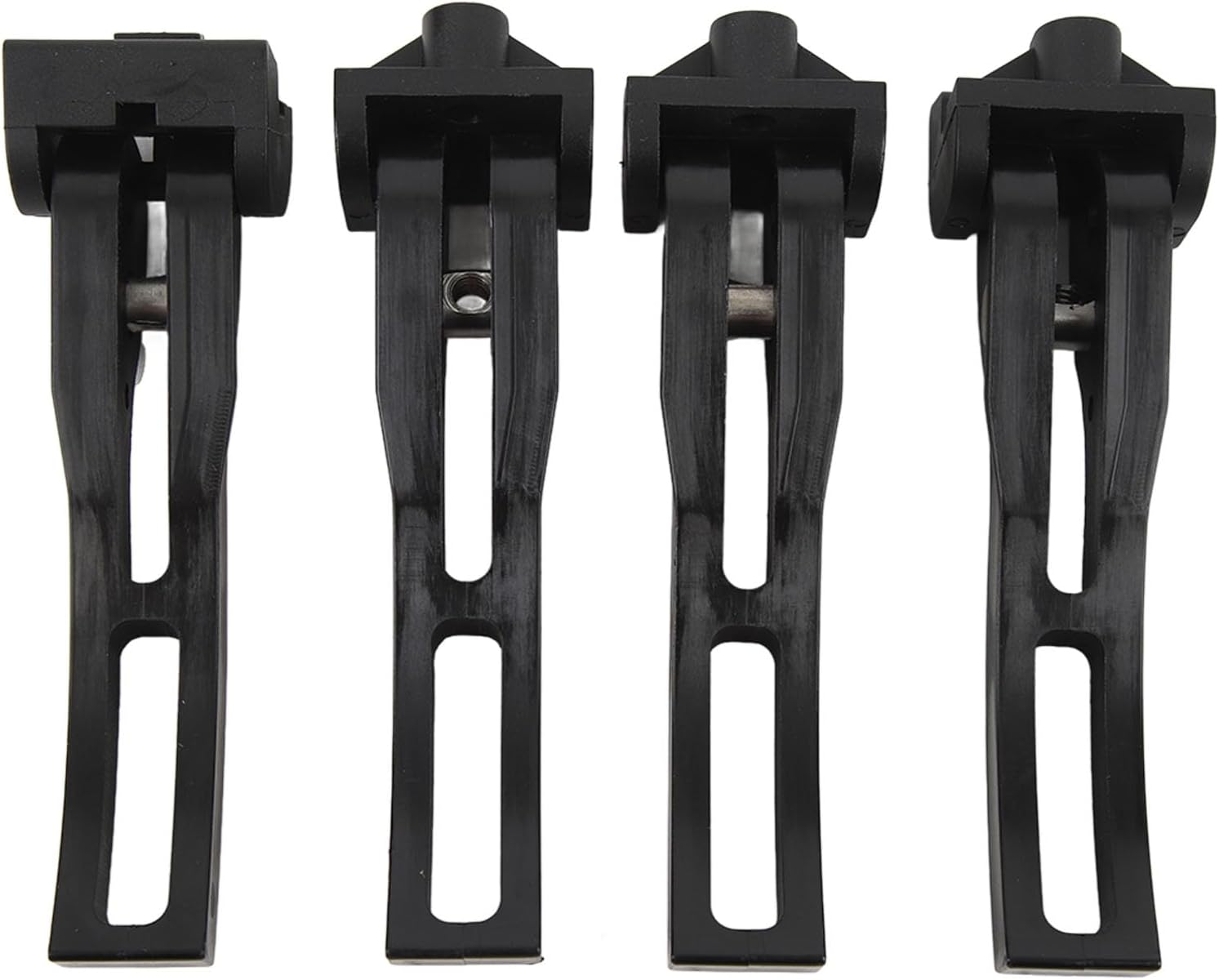 Rear Clamp, 4Pcs Universal Replacement Parts for Hard Folding or Soft Folding Tonneau Cover, Easy to Install Folding Tonneau Cover, Hard Tri-Fold Tonneau Cover Replacement For image number 5