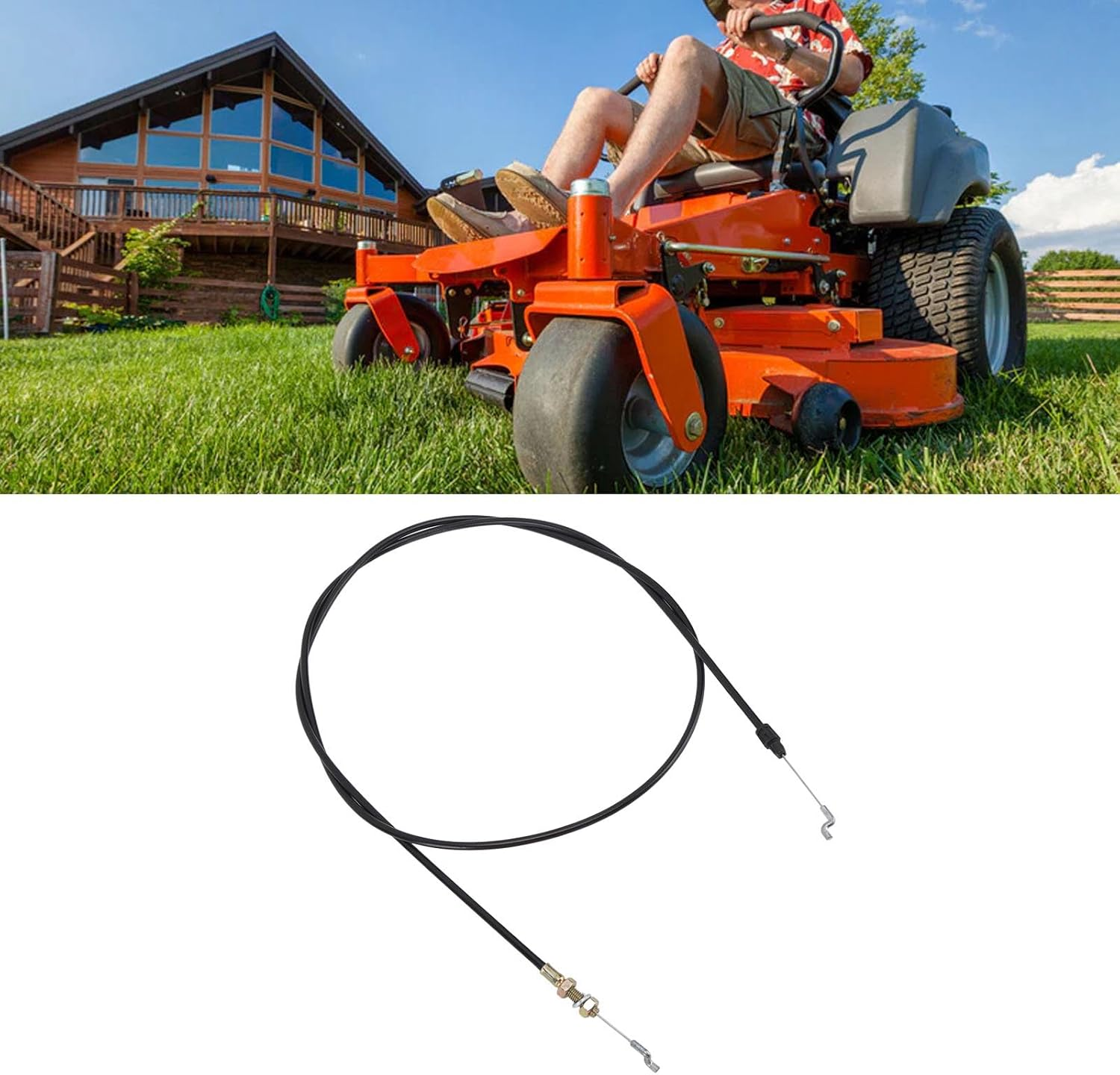 Transmission Shift Cable, Control Shift Cable, Transmission Shift Cable Replacement for 7460935A 7460935 9460935A Lawn Tractor