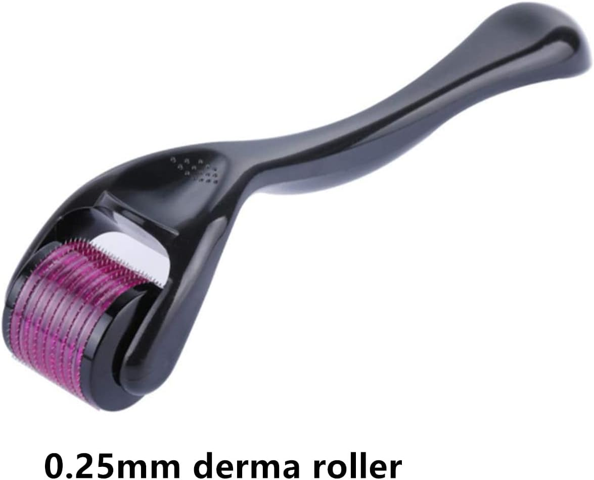 Derma Roller for Face, Body and Scalp - Derma Roller for Men and Women with 540 Micor Roller - Beard Roller for Hair & Beard