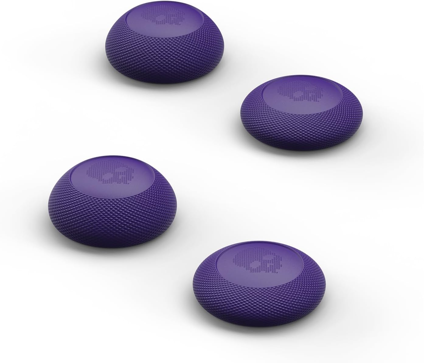 Skull & Co. Convex Thumb Grip Caps Joystick Cap Analogue Stick Cover Thumbstick Grip Cover for Xbox (XSX/XB1) Controller - Black, 2 Pairs (4 Pieces)