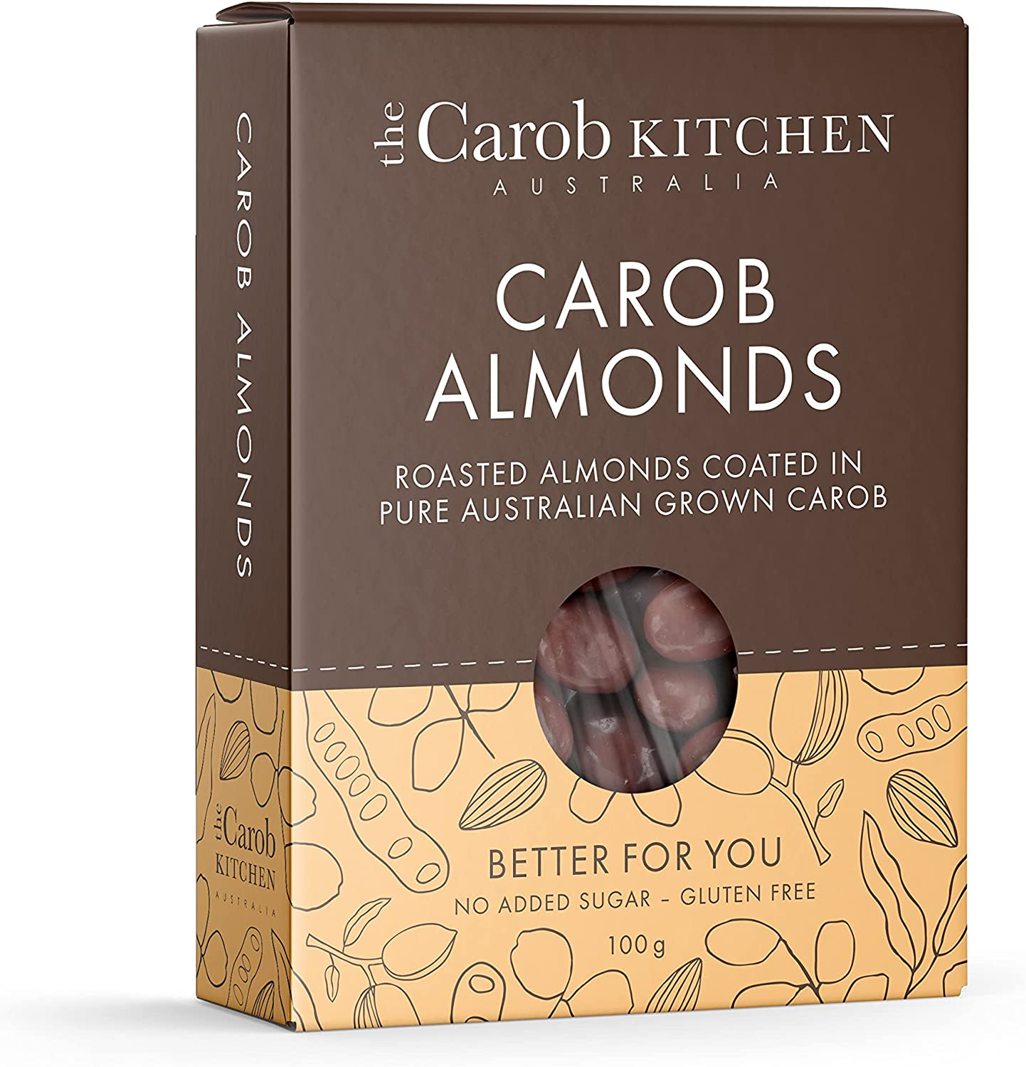 Carob Kitchen Coated Almonds 100 G