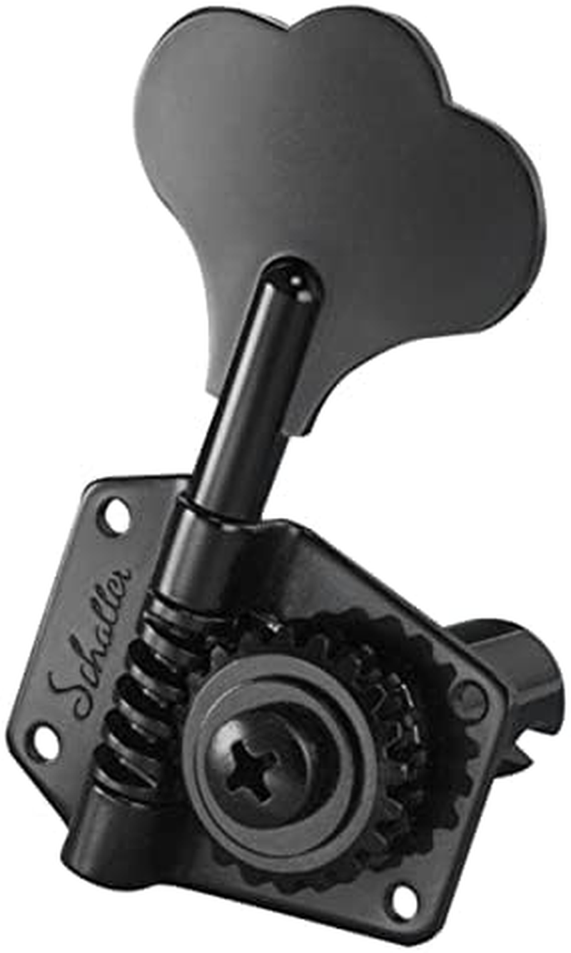 Schaller BM 4L Machine Head Set, Black Chrome image number 1