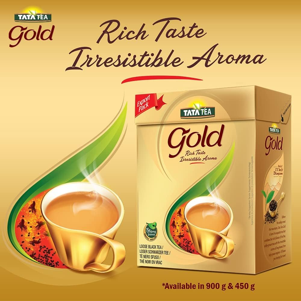 Tata Tea Gold Loose Black Tea 900 G
