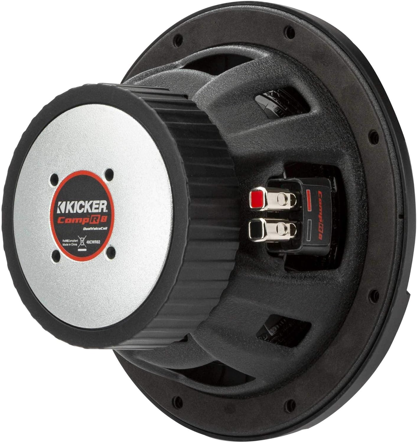 KICKER 48CWR84 Compr 8" Subwoofer, DVC, 4-Ohm image number 6