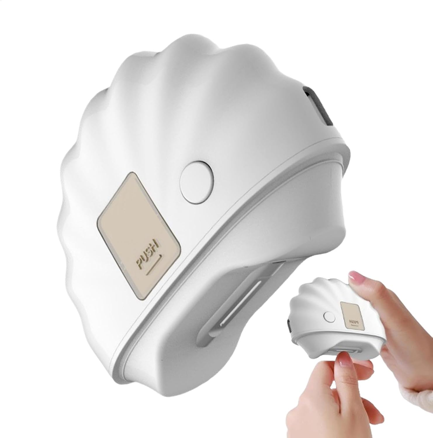 Electric Fingernail Cutter, Polishing Fingernail Clipper, Nail Polisher, Nail Scissor, Low Noise Trimmer for Home and Travel image number 5