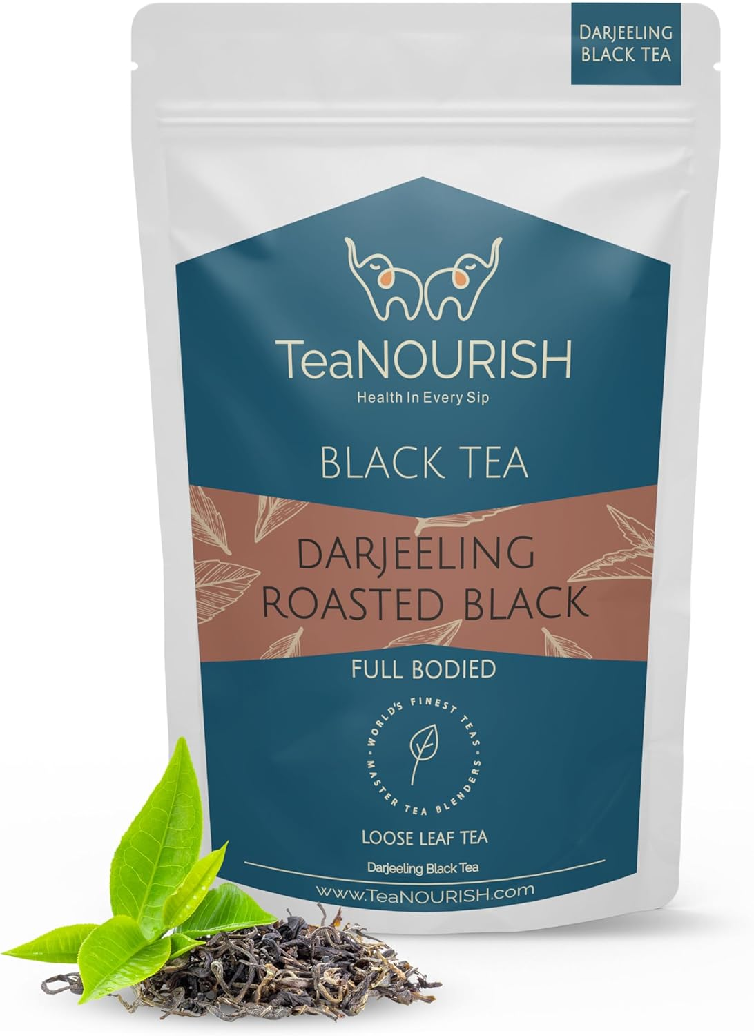 Teanourish Darjeeling Roasted Black | Darjeeling Loose Leaf Tea | Full Bodied & Robust | Freshly Sourced from Single Estate | Brew as Hot or Iced Tea - 100 G image number 6