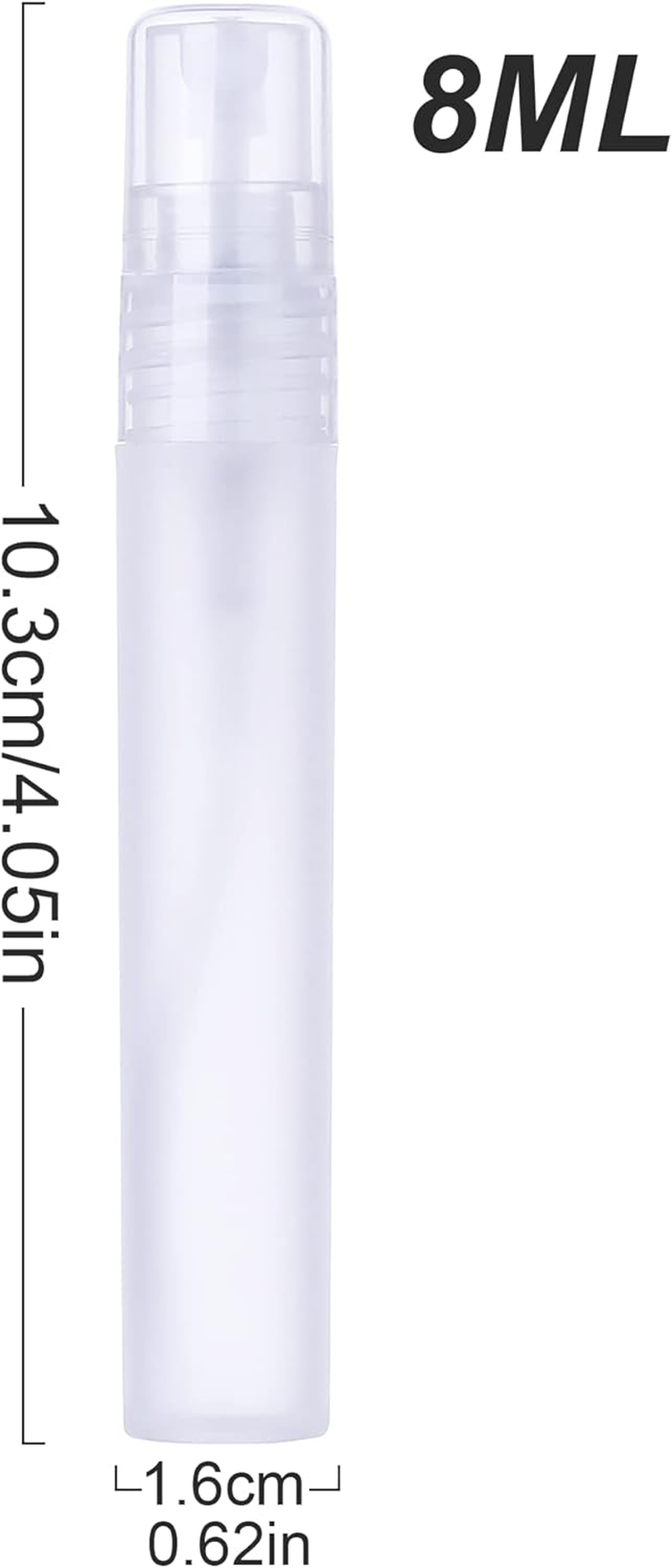 6 Pieces Clear Spray Bottles Empty Plastic Fine Mist Small Spray Bottles Mini Refillable Bottle Travel Atomiser for Cleaning Cosmetic Perfumes image number 1