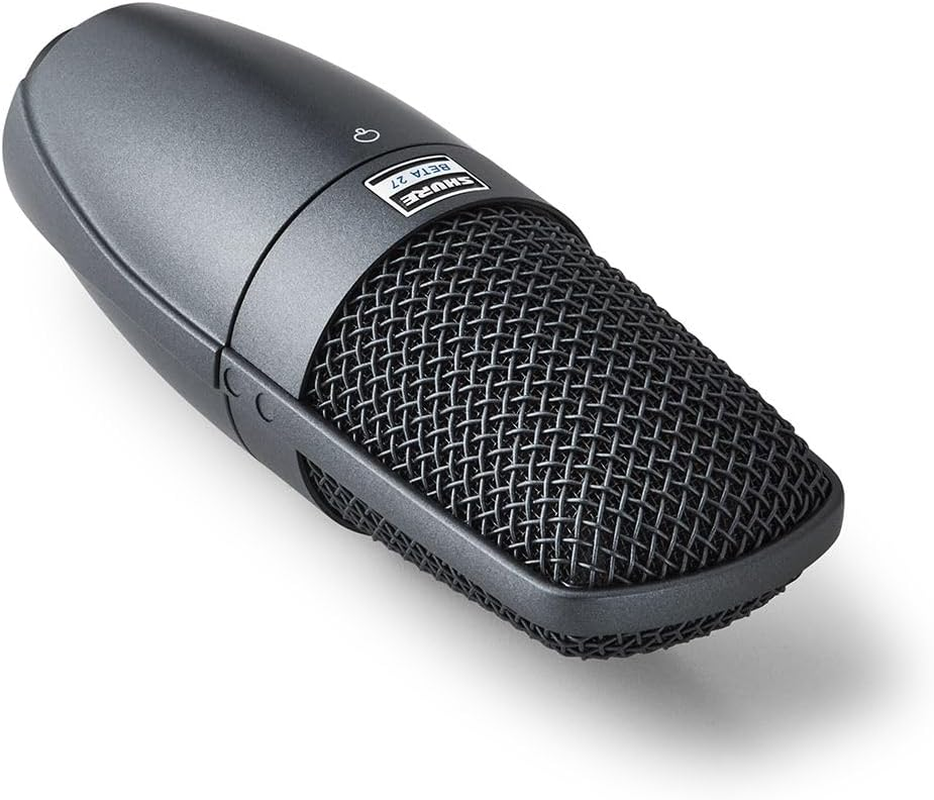 Shure BETA 27 Supercardioid Side-Address Condenser Microphone for Instrument and Vocal Applications image number 2