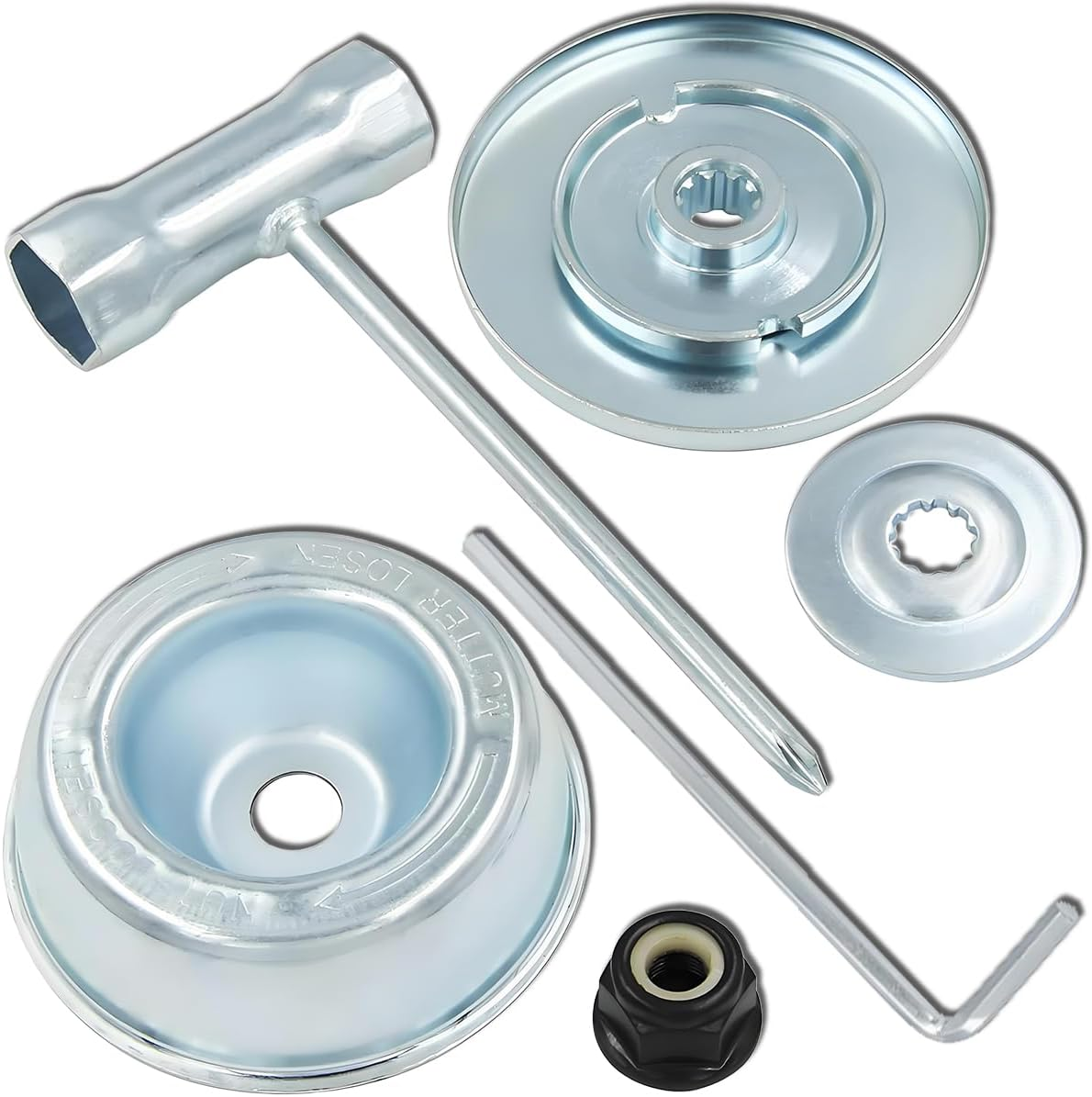 ZAMDOE Blade Attachment Kit for Stihl FS56RCE FS90 FS90R FS91R FS70R FS94R FS100RX FS110 FS120 FS130 FS131 FS91 FS131R FS56CE FS111RX FS-KM Running Plate Accessories Kit Brush Cutter Replacement Parts image number 5