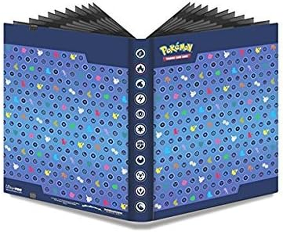 Ultra Pro E-84373 9-Pocket Pokemon Full-View Pro Binder: Silhouettes Album Blue image number 3