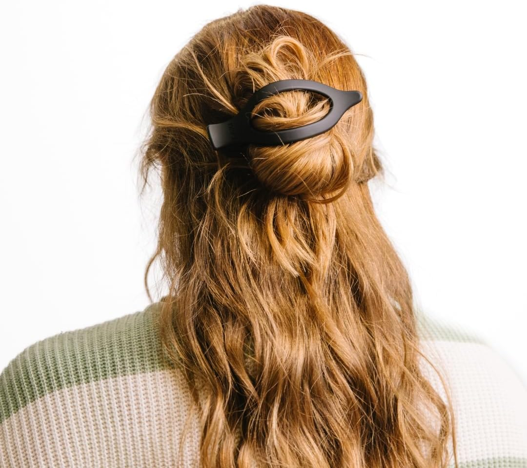 KAXI Lay down 2.0 Hair Clip Claw, Perfect for Thick & Thin Hair, Strong Durable Hair Clip (Sky Blue)