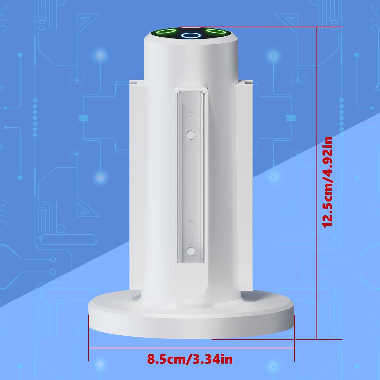 HONCAM Joycon Charging Dock for Switch Controller, Switch Accessories Compatible Switch Joycon,4 in 1 Charger with a USB Type-C Cord, White image number 2