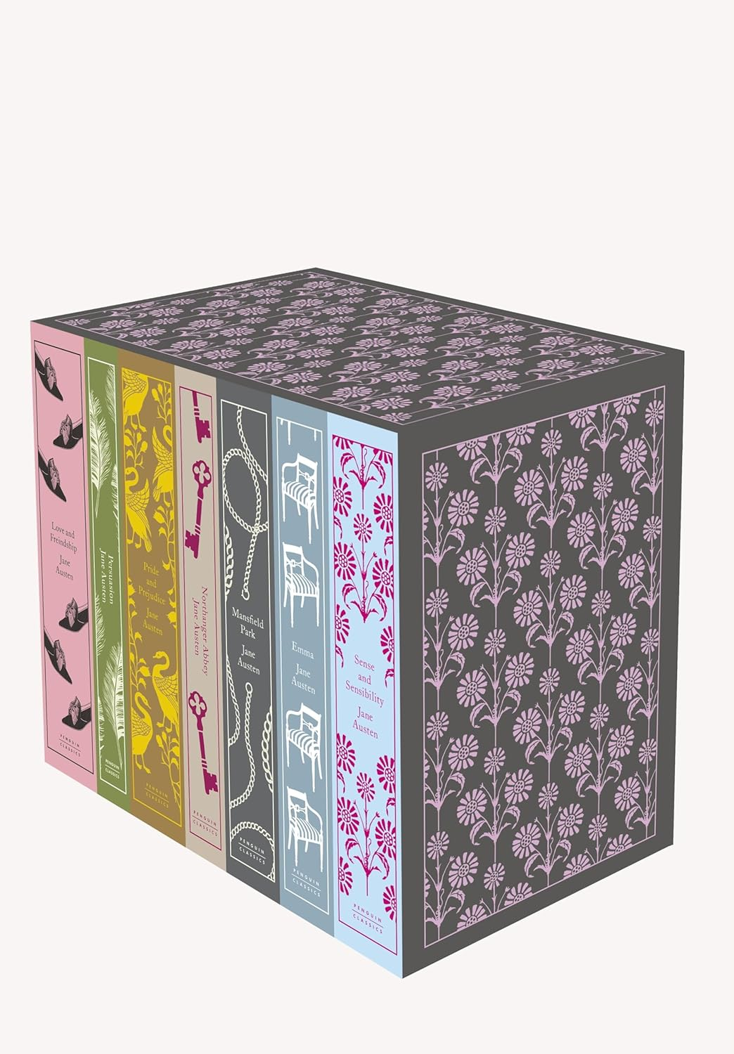 Complete Works of Jane Austen (Boxed Set): Love and Friendship, Persuasion, Pride and Prejudice, Northanger Abbey, Mansfield Park, Emma, Sense and Sensibility