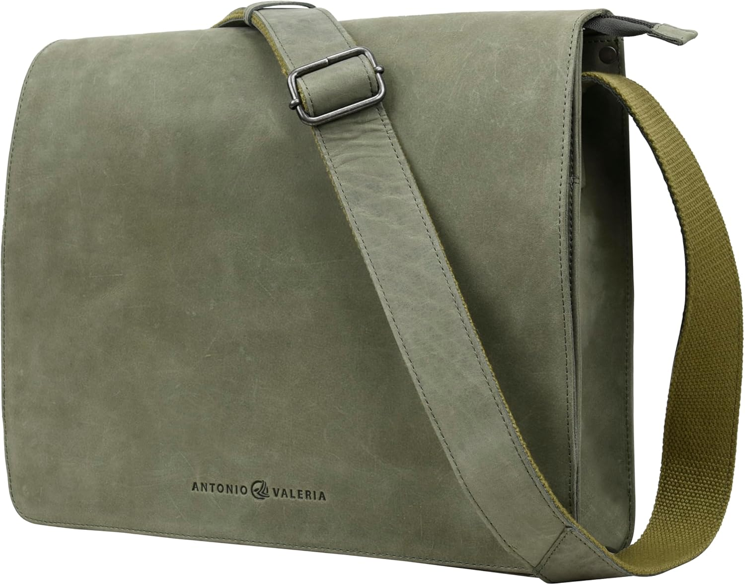 Antonio Valeria Albert Premium Leather Messenger Bag for Men