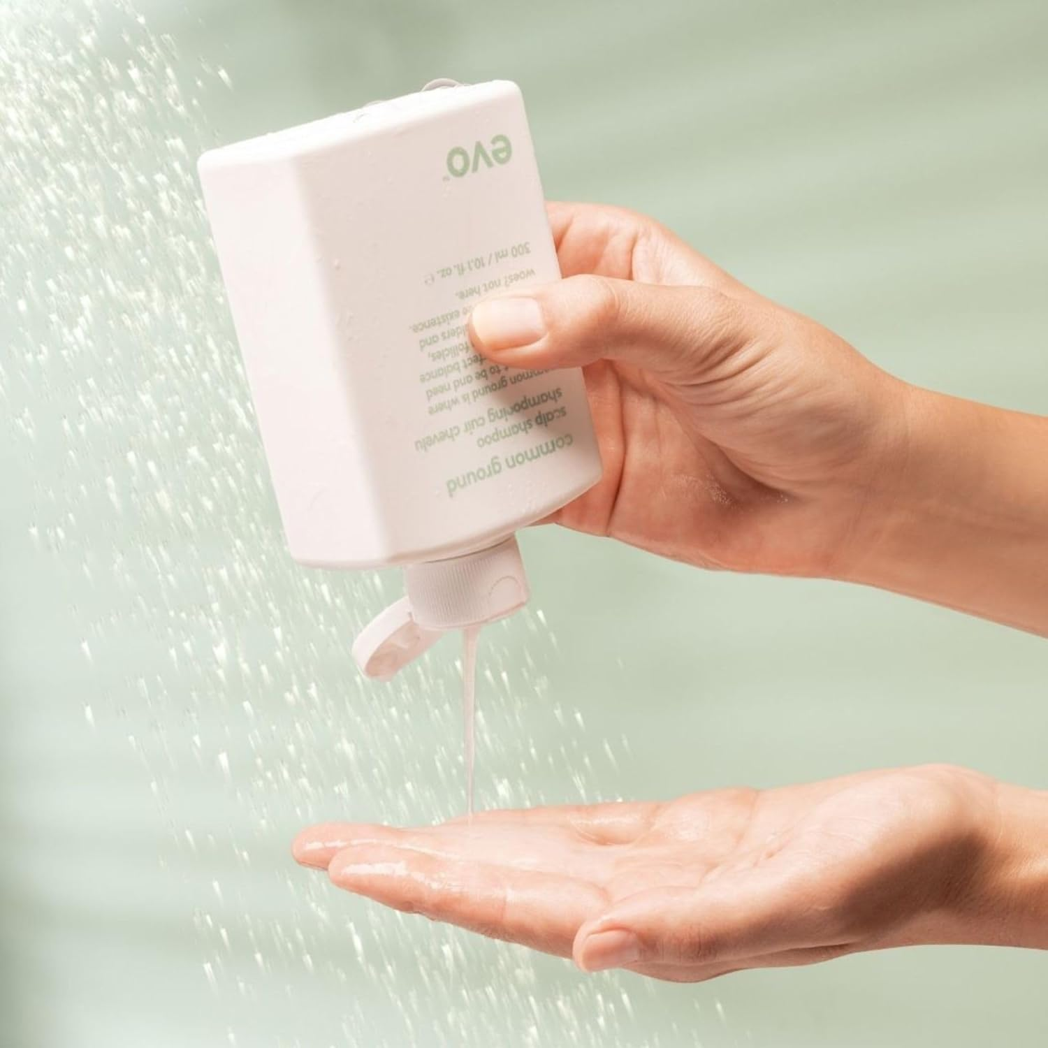 Evo Common Ground Scalp Shampoo - Full Size Shampoo, Gently Cleanse, Hydrate, Reduce Appearance of Dry, Flaky Skin and Excess Oil for All Hair Types - 300Ml image number 1