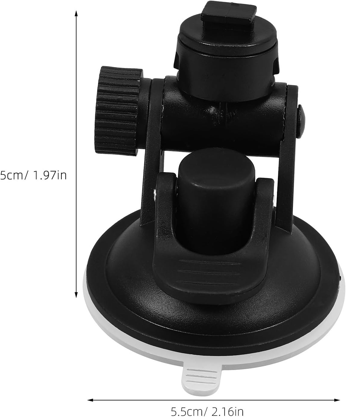 ULDIGI 2Pcs Universal Dash Cam Mount Holder with Strong Black Suction Cup, Car Camera Suction Cup Mount for Front Windscreen, Compatible with Most Dash Cameras image number 1