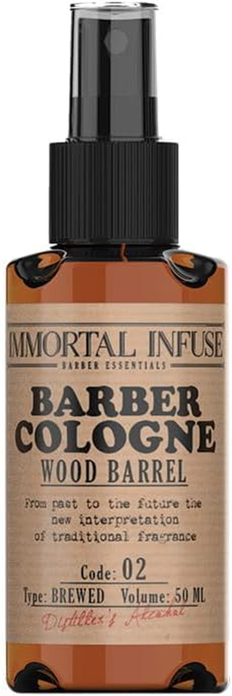 Immortal Infuse Cologne Wood Barrel 50Ml