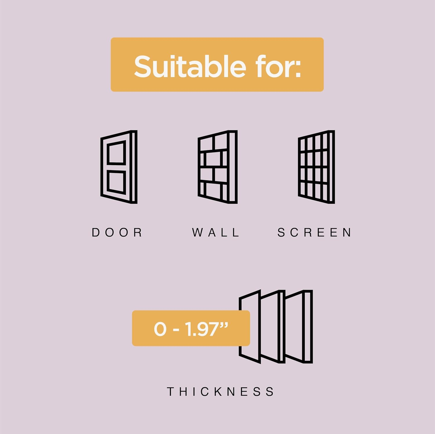 Hakuna Pets Standard Cat and Small Pet Door, Large, Black, Pets up to 20 Lbs image number 3