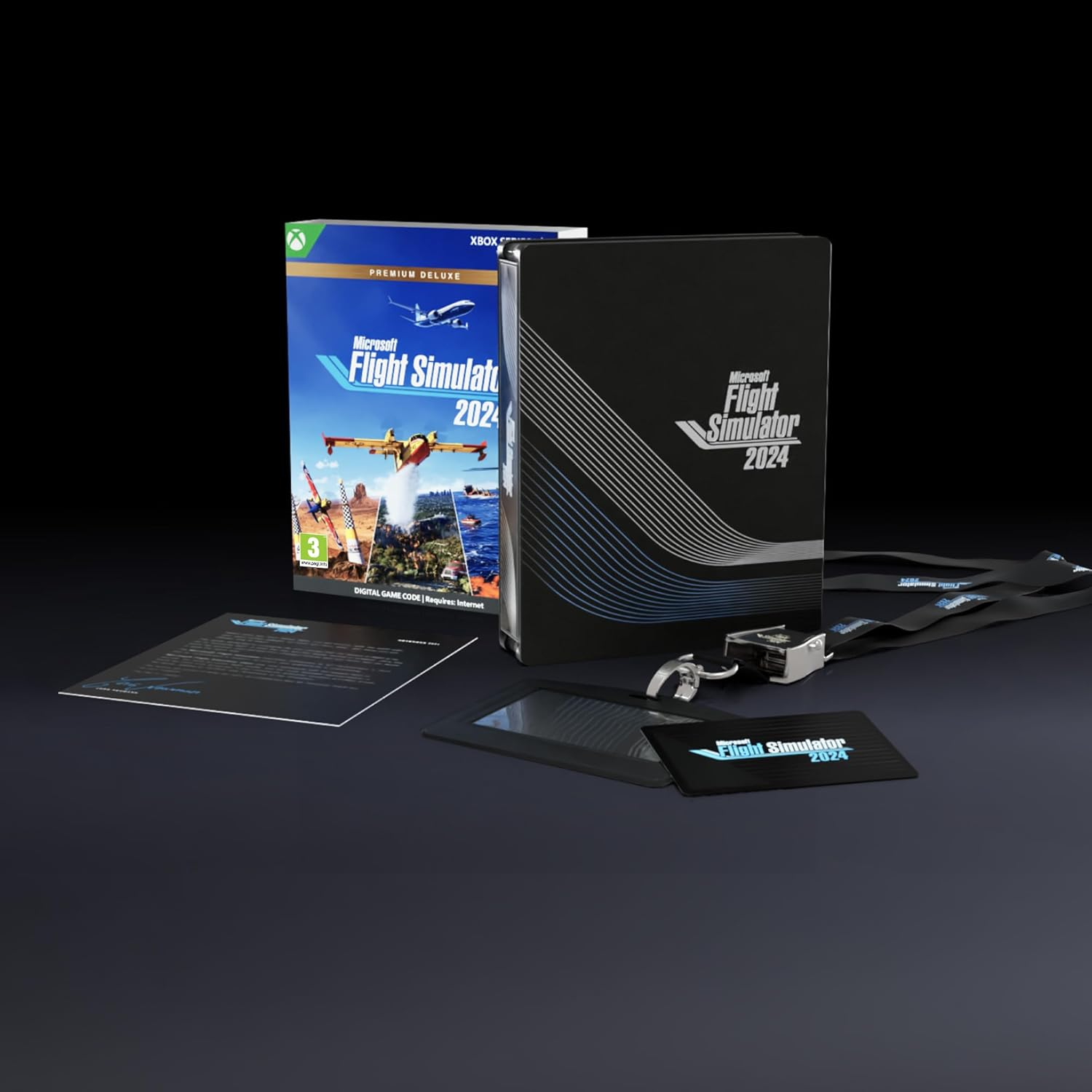 Microsoft Flight Simulator 2024 &ndash; Premium Deluxe Steelbook&reg; Edition &ndash; Xbox Series X|S and Windows Digital Code image number 1