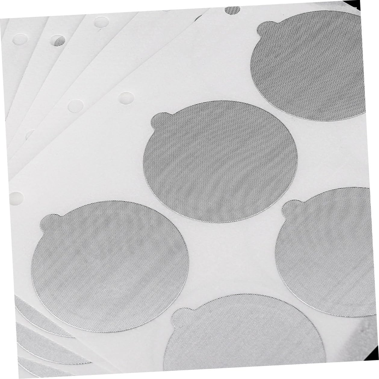 Happyyami Coffee Capsule Aluminum Foil Seal Lids 120Pcs, Espresso Pod Sealing Film Sticker for Reusable Capsules Compatible with Nespresso Machines, Kitchen Coffee Accessories image number 6