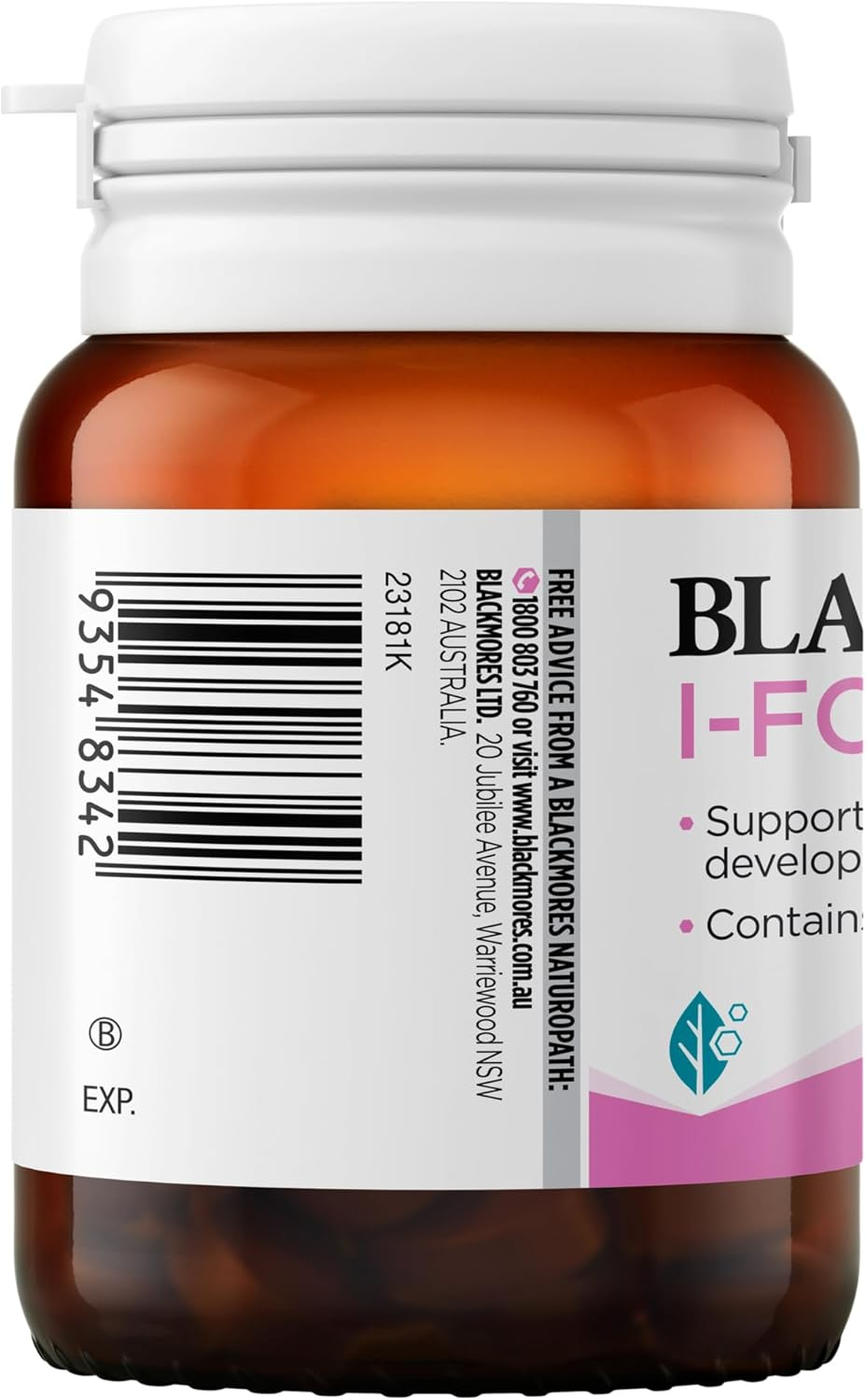 Blackmores I-Folic | Combination of Iodine & Folic Acid |Important Preconception & Pregnancy Nutrients| 150 Tablets image number 5