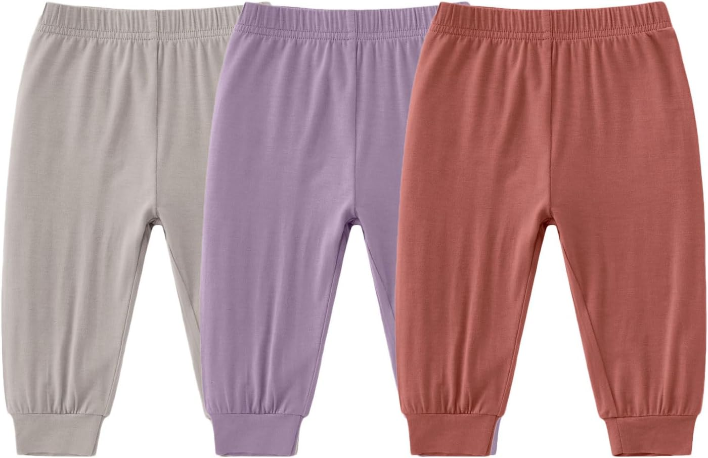 Baby Boys Girls Bamboo Viscose Jogger Pants Infant Toddler Bloomers Kids Harem Pant