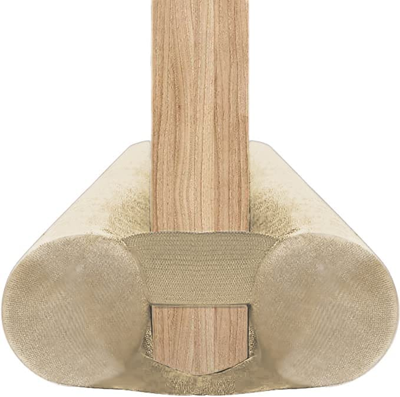 Door Draft Stopper for Doors 31-39" No Adhesive Draft Stopper for Bottom of Door Draught Excluder under Door Wind Blocker Reduce Noise Draught Excluder Sweep Sound Proof(Beige) image number 2