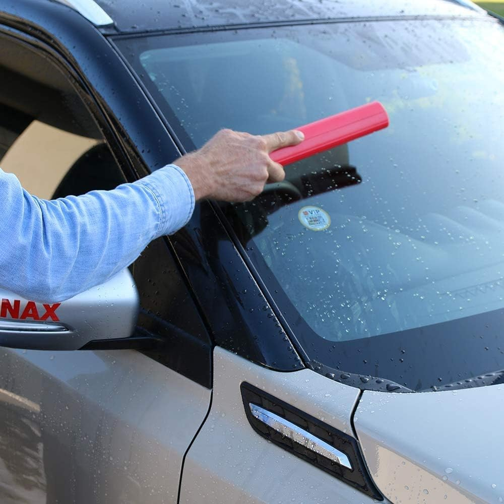 SONAX Australia Flexi Blade, Water Blade, Squeegee, Red (04174000) image number 4