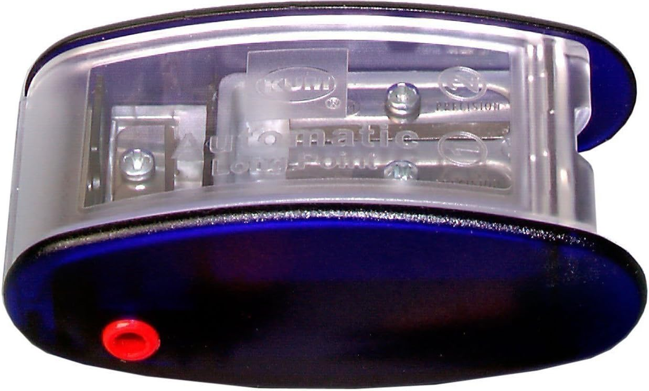 AS2M (1053121), Long Point Sharpener, Sharpens in 2 Steps; 2 Spare Blades Includes. with Lead Pointers for 2 Mm and 3.2 Mm. Blue Only image number 2
