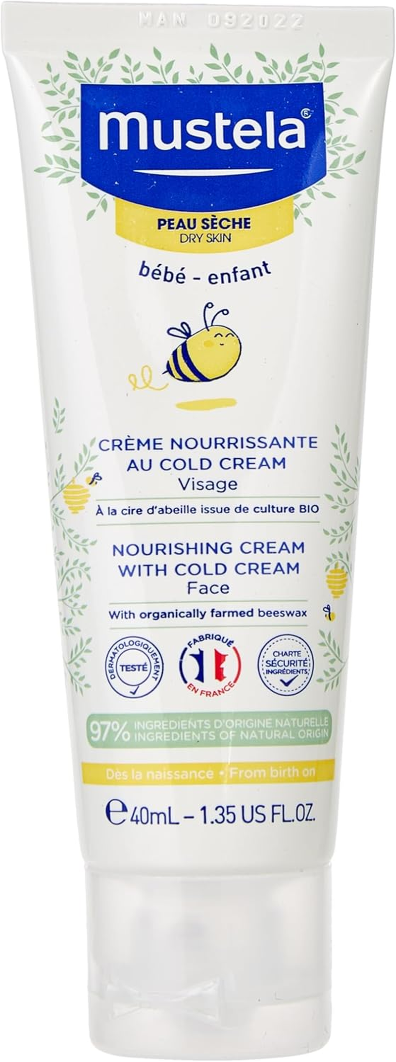 Mustela Nourishing Face Cream with Cold Cream - for Dry Skin, 40 Ml image number 6