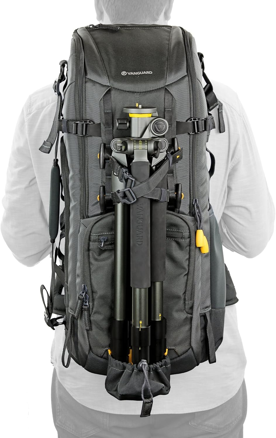 Vanguard Alta Sky 66 Adaptive, Versatile Backpack, Black, (V243917)