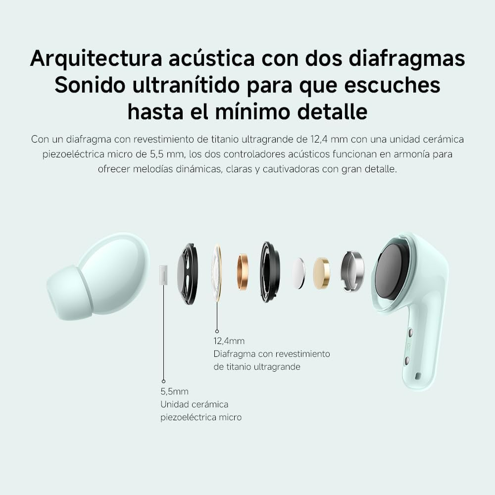 Xiaomi Redmi Buds 6-Cloud White image number 6