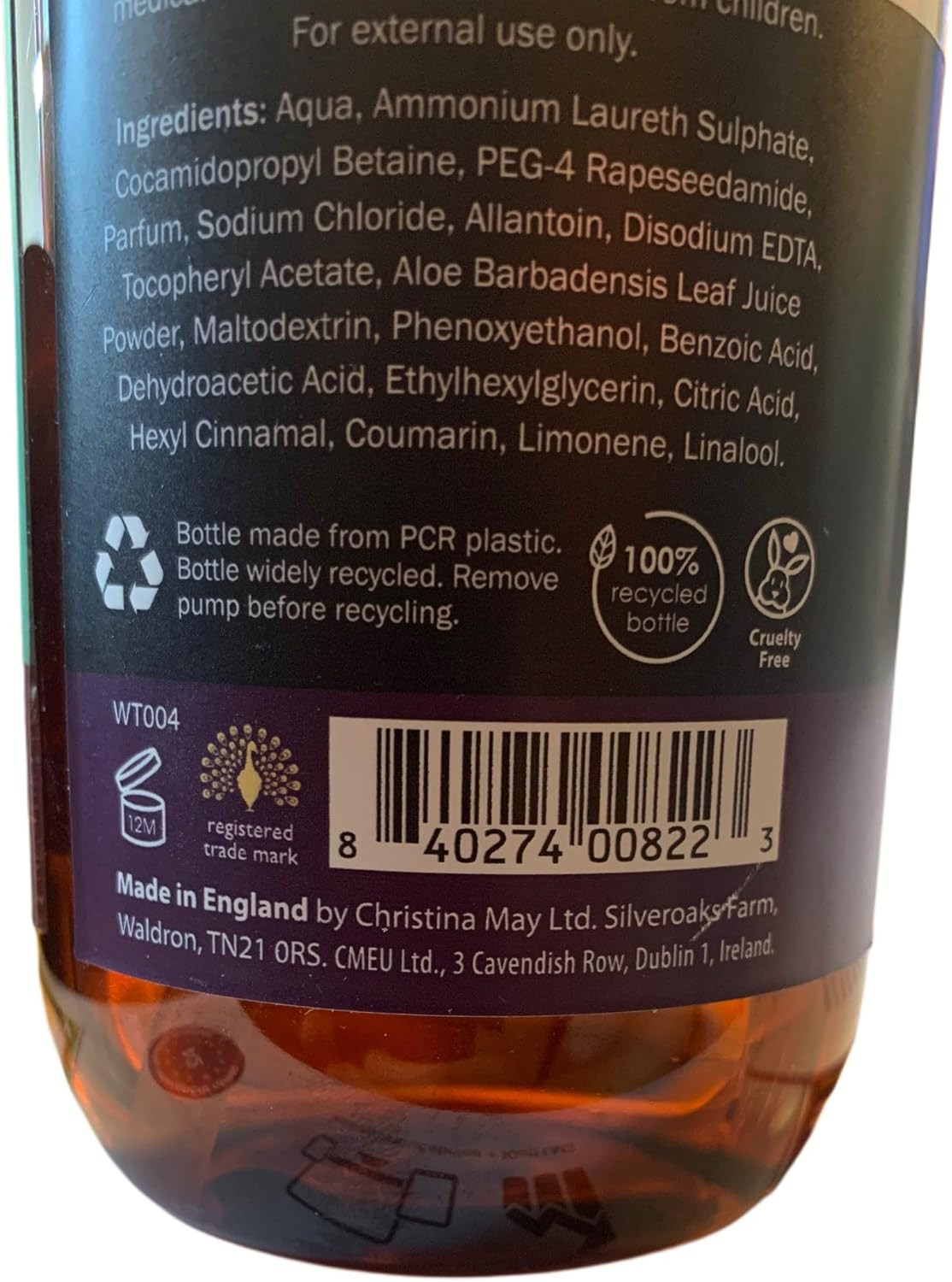 Polar Lights Hand & Body Wash Soap 500Ml / 16.9Fl Oz.