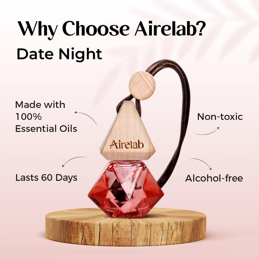 Car Air Freshener &ndash; Inspired by T. Ford Lost Cherry, Luxury Long Lasting Essential Oil Diffuser for Car Interior, Natural Odour Eliminator, Premium Unisex Car Perfume, Safe for Kids & Pets image number 1