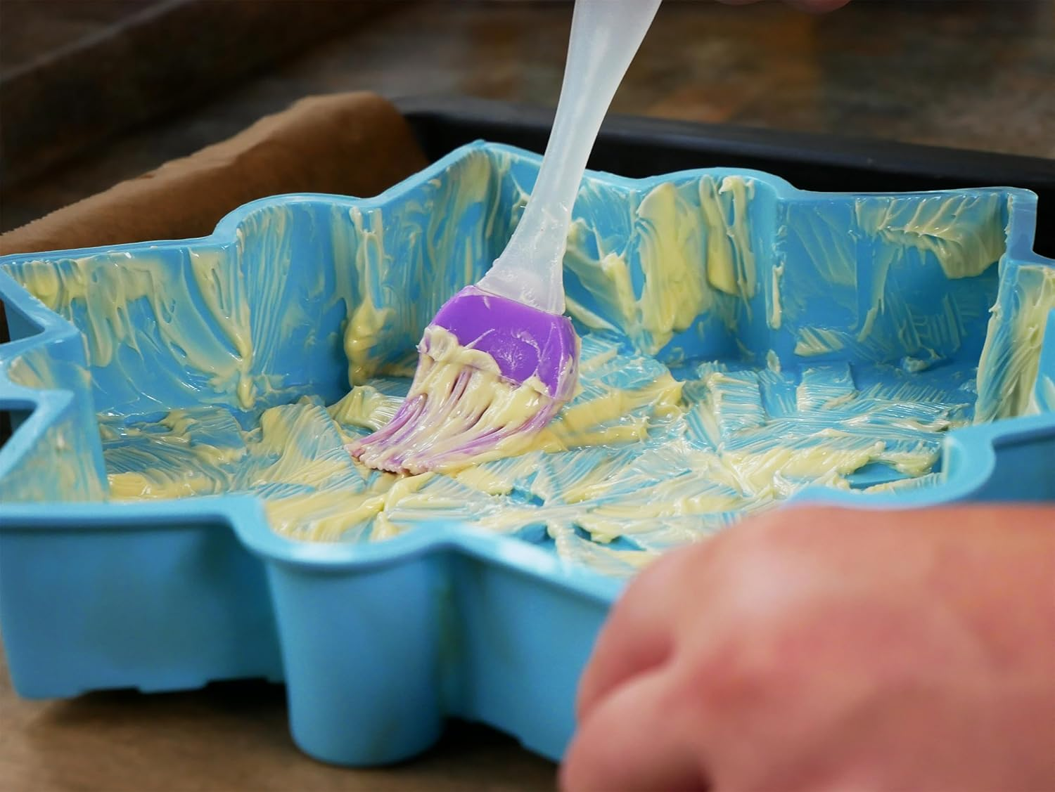 Snowflake Baking Mould Silicone Mould Snow Cake Mould Flake Ice Motif Mould Snowflake Frozen image number 3