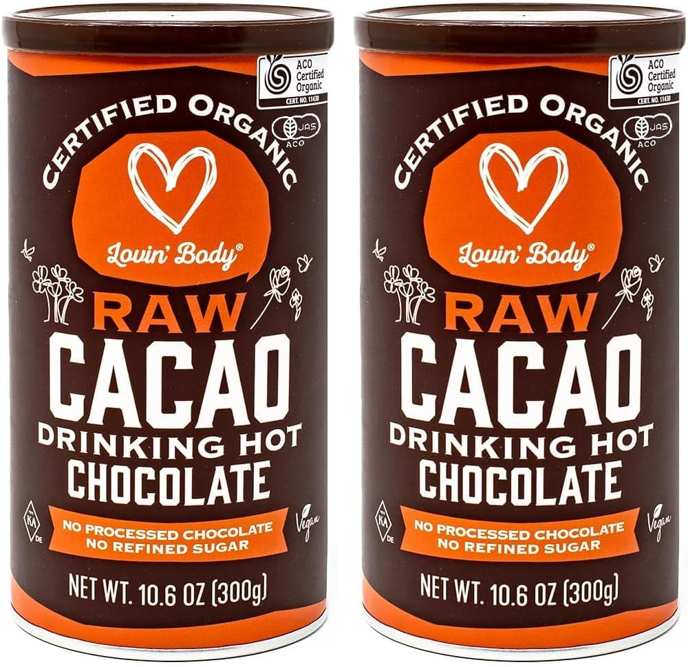 Chef'S Choice Raw Cacao Drinking Hot Chocolate 300 G (Pack of 2)