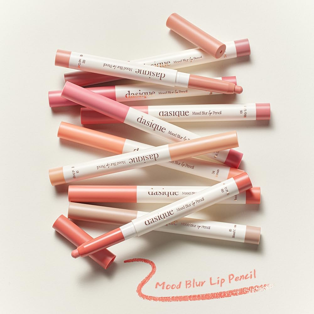 Dasique Mood Blur Lip Pencil 0.9G - 05 Pink Choux image number 4