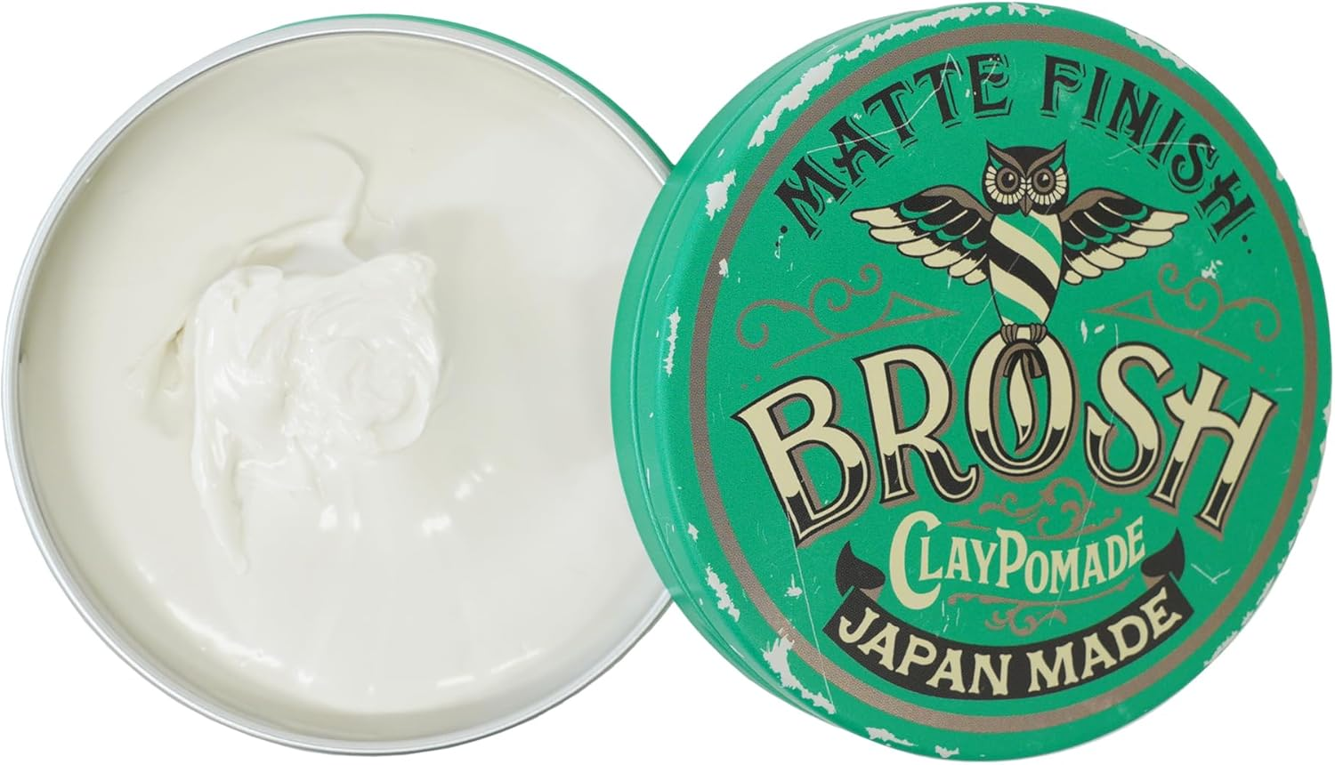 BROSH CLAY POMADE Hair Wax, 4.2 Oz (120 G) image number 1