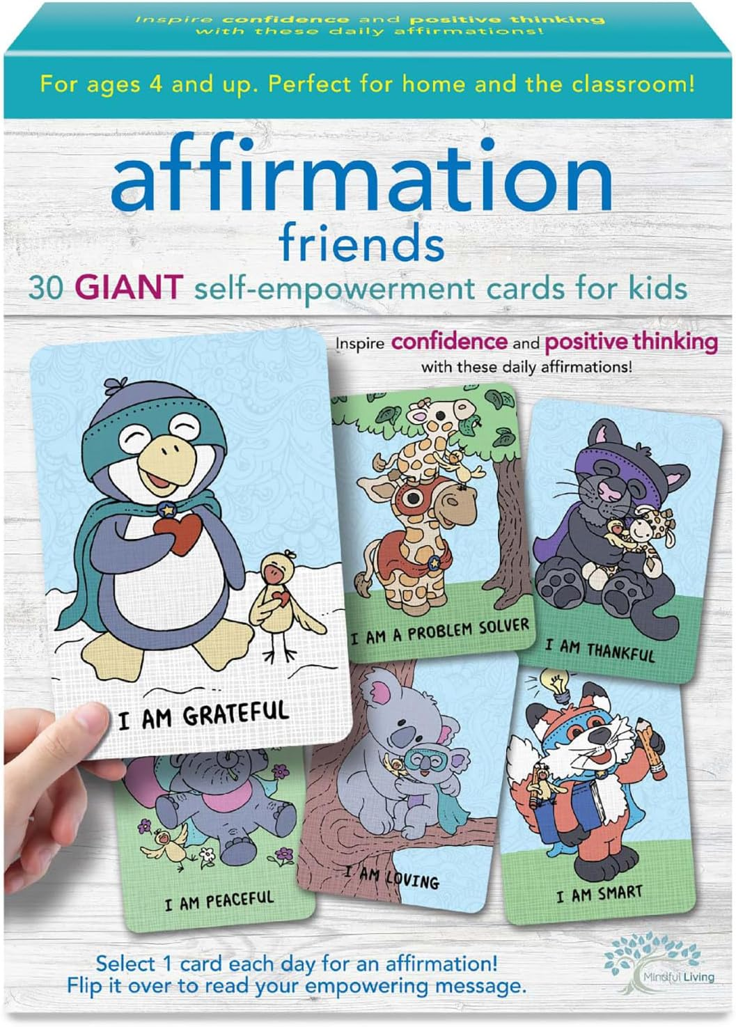 Affirmation Friends Giant Cards, 30 Piece image number 5